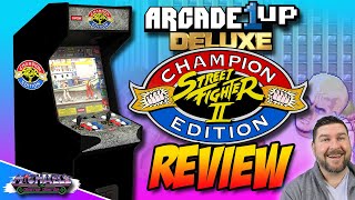 Arcade1Up Deluxe Street Fighter 2 Champion Edition Review!