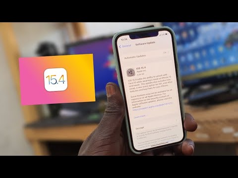 IOS 15.4 Huge Update & Features how to install!.