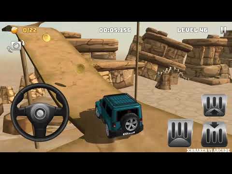 Mountain Climb 4x4: Impossible Stunts | Offroad Blue Jeep 4x4 Levels 42 to 91 - Android GamePlay HD