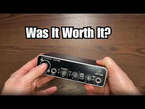 Behringer U Phoria UMC22 USB Audio Interface Review