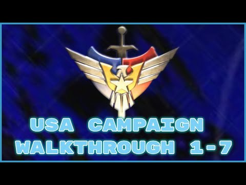 C&C Generals - USA Ep 1 - Final Justice - Gameplay Walkthrough (PC)