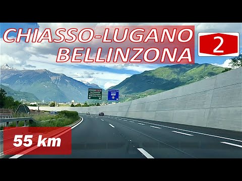 CH A2 | CHIASSO - LUGANO - BELLINZONA | Autostrada del San Gottardo