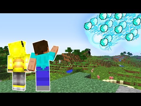 Minecrat'ta ELMAS METEOR YAĞMURU!