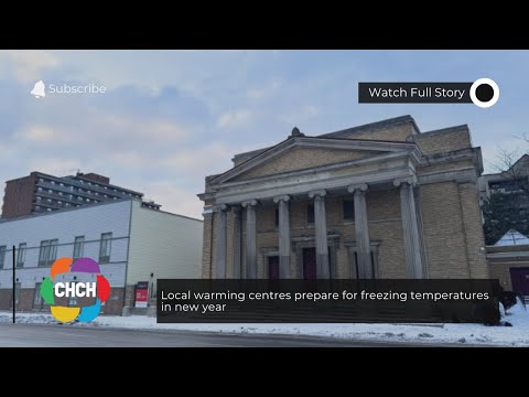 Los centros de calentamiento locales se preparan para las gélidas temperaturas del nuevo año