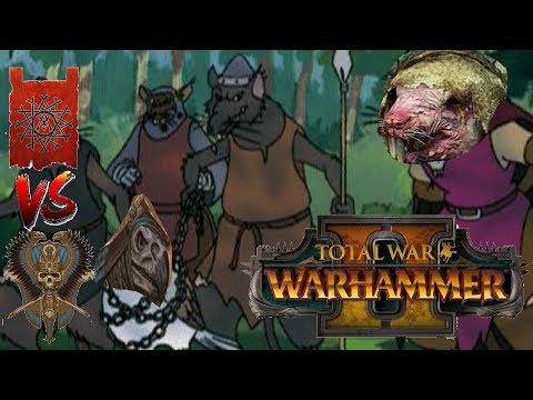 Skaven vs Tomb Kings | NEHEKARA CHARGE - Total War Warhammer 2