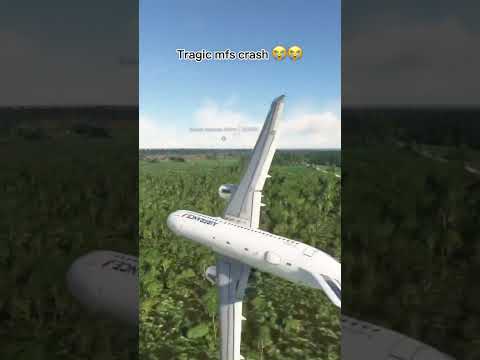 So tragic 😭😭 #aviation #plane #flight #avgeek #microsoft #crash