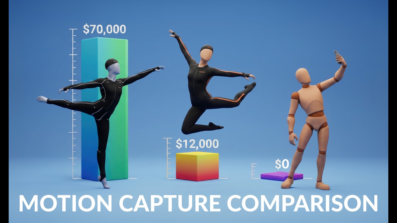 Independent blind test: OptiTrack, an Xsens suit and mimem on the same ballet choreography