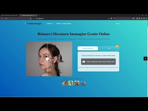 Videoguide - How to Fix Blurred Pictures,  Improve Images and Photos Using Unblur Free Online Tool