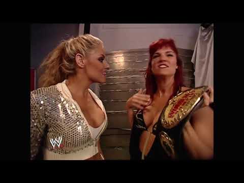 WWE Raw 09 04 06 Lita Trish Backstage Fight Segment