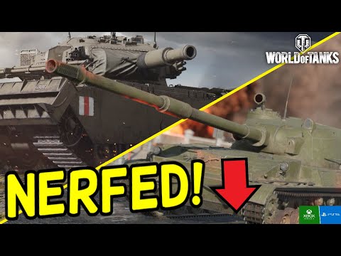 FINALLY NERFED! - Taran & AVRE Changes in World of Tanks Console