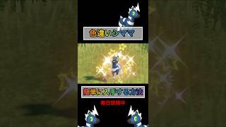 色違いシママ大量に捕獲する方法はこれだw 【#ポケモンsv】【#藍の円盤】
