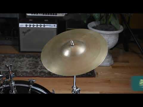 11" Zildjian A 1930s-1940s 1st / 2nd / Pre-Trans Stamp Splash Cymbal 264g *Video* image 10