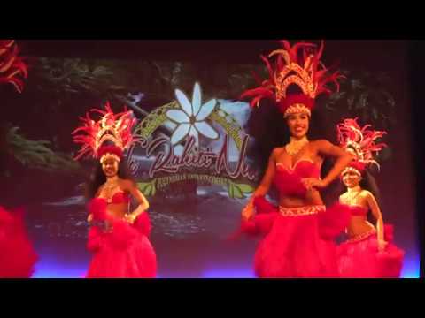 Vintage Tahitian Dance - Te Rahiti Nui Showcase 2018 (Otea in Red)