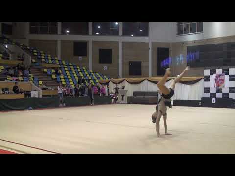 Zerina Tanovic  Hoop KRG Arabesque BIH Seniors Level A & B Arad Trophy Rhythmic 20 October 2018