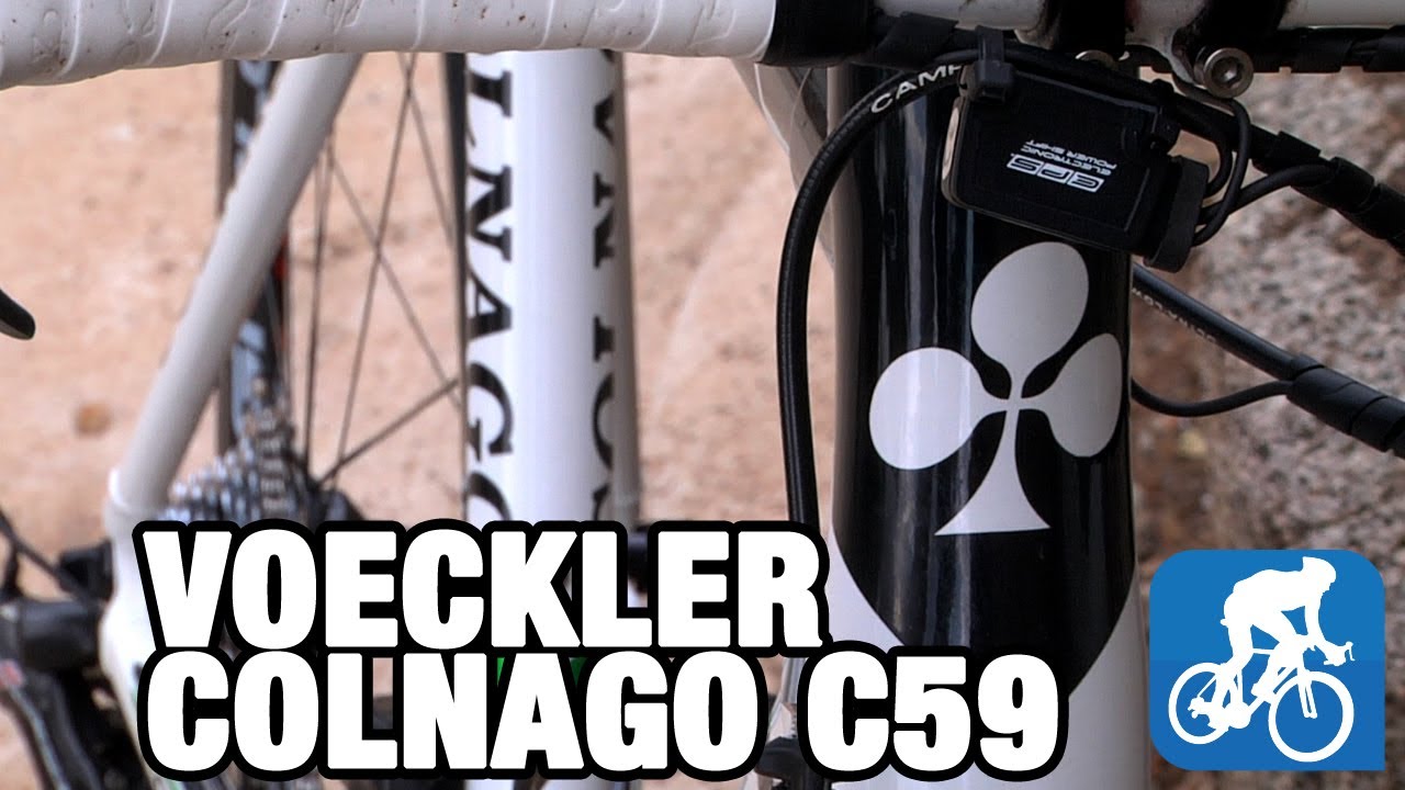 Thomas Voeckler's custom Colnago C59: Tour de France 2013 - YouTube