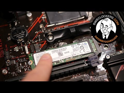 Datorbyggarguide - Installera M.2 SSD-enhet