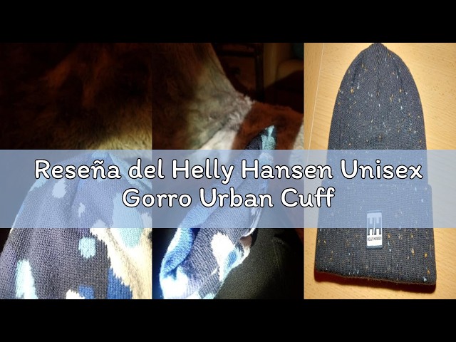 Vídeo relacionado con Helly Hansen Unisex Gorro Urban Cuff, Azul Marino, STD