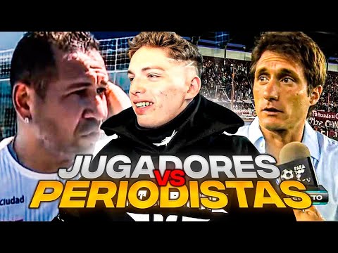 REACCION A JUGADORES VS PERIODISTAS #2 - FUTBOL ARGENTINO
