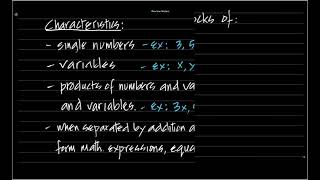 TERM - Characteristics