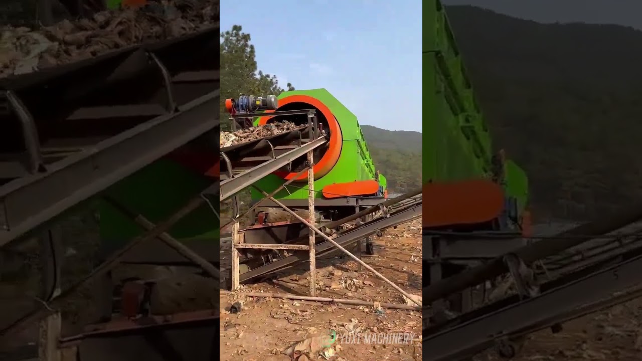 Automatic Waste Segregation Machine#wastemanagement #shorts