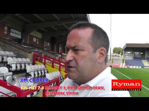 Kingstonian 7 Met Police 0 - Jim Cooper Interview