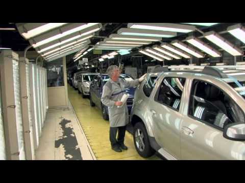 Dacia production at the Pitesti plant, Romania (2012)