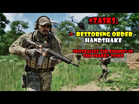 📜 REALIZANDO AS TAREFAS DE GRAY ZONE WARFARE - RESTORING ORDER: HANDSHAKE! #grayzonewarfare