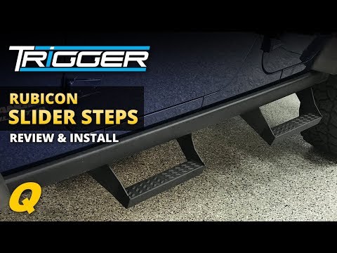 Trigger Rubicon Slider Steps Install & Review for the 07-18 Jeep Wrangler JK