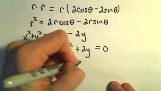 Graphing Simple Polar Equations, Ex 2