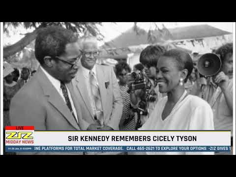 Sir Kennedy Remembers Cicely Tyson ZIZ Midday News January 29, 2021