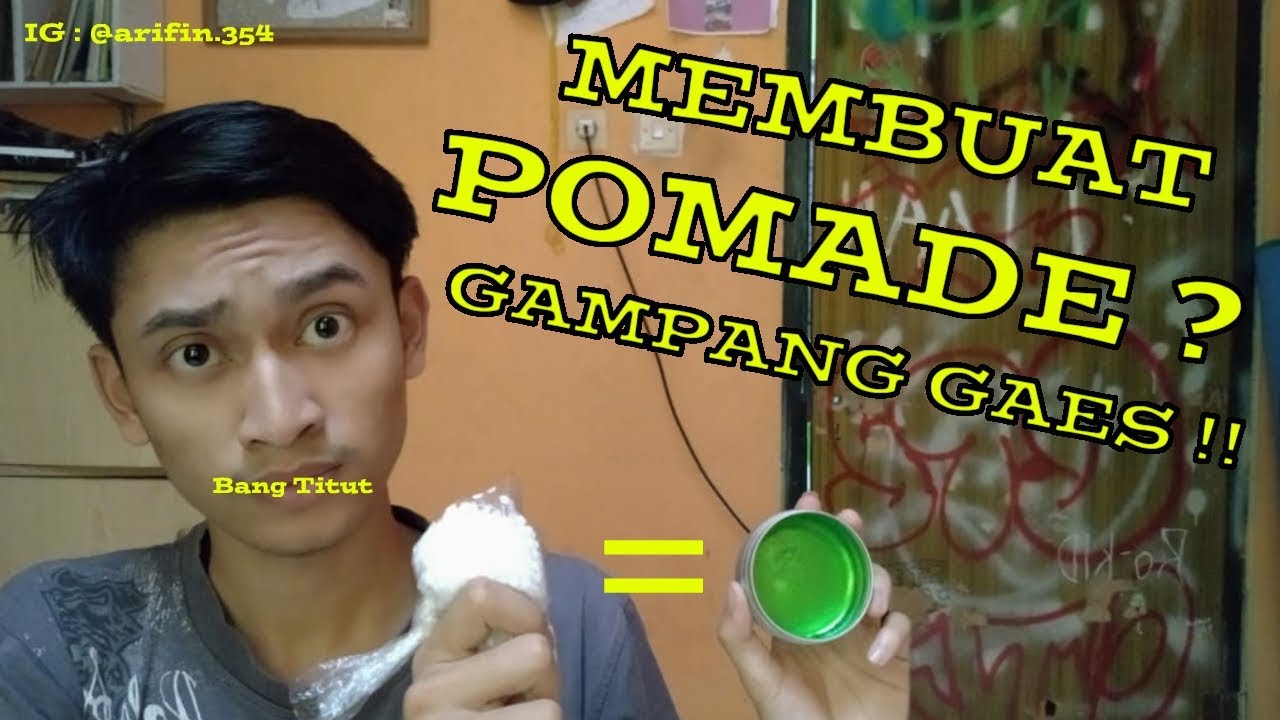 Putar video (TUTORIAL DAN CARA) Membuat Pomade Waterbased Di Rumah sekarang (TUTORIAL DAN CARA) Membuat Pomade Waterbased Di Rumah