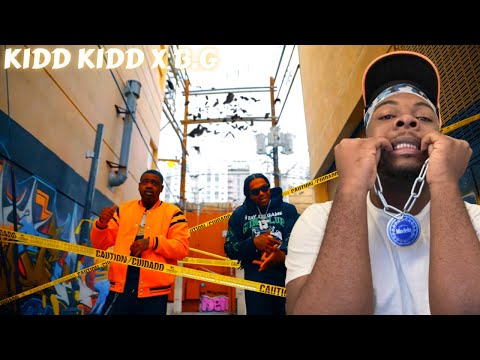 Kidd Kidd x B.G. - Yellow Tape (Official Music Video) | REACTION!!
