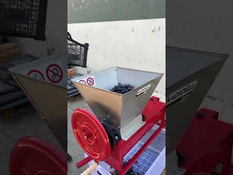 Üzüm Kırma ve Çöp Ayırma Makinesi - Kadmec UT05