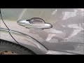 Mazda tribute/ Ford escape: How To Open Car Door With Broken Handle  "EASY" . part 1