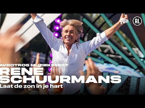 René Schuurmans - Laat de zon in je hart (LIVE) • Muziekfeest op het Plein 2025