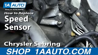 preview picture of video 'How To Install Replace Speedometer Transmission Output Sensor Chrysler Dodge Automatic Transmission'