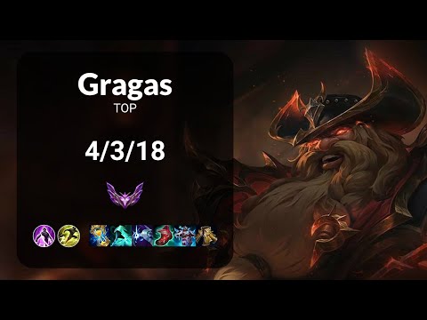 Gragas vs Rumble TOP - KR MASTER Patch 15.2