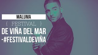 Maluma - Desde esa noche - Festival de Viña del Mar 2017 HD 1080p