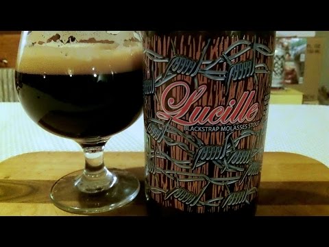 Terrapin Beer Co. Lucille Blackstrap Molasses Stout (9.4% ABV) DJs BrewTube Beer Review #1020