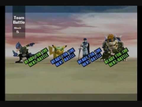 Super Smash Bros. Brawl - Team Battle 2