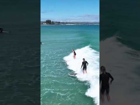 Sharing is caring #surfing #byronbay #australia #travel #tourism #malibu #drone #shorts #surfers