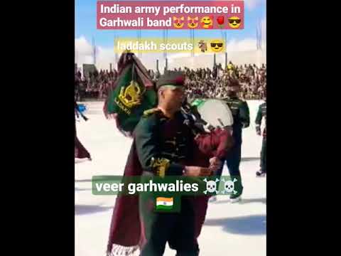 #band#garhwali#uttarakhand#laddakh#scout#scatter#performance#indianarmy #trending #viral #shorts