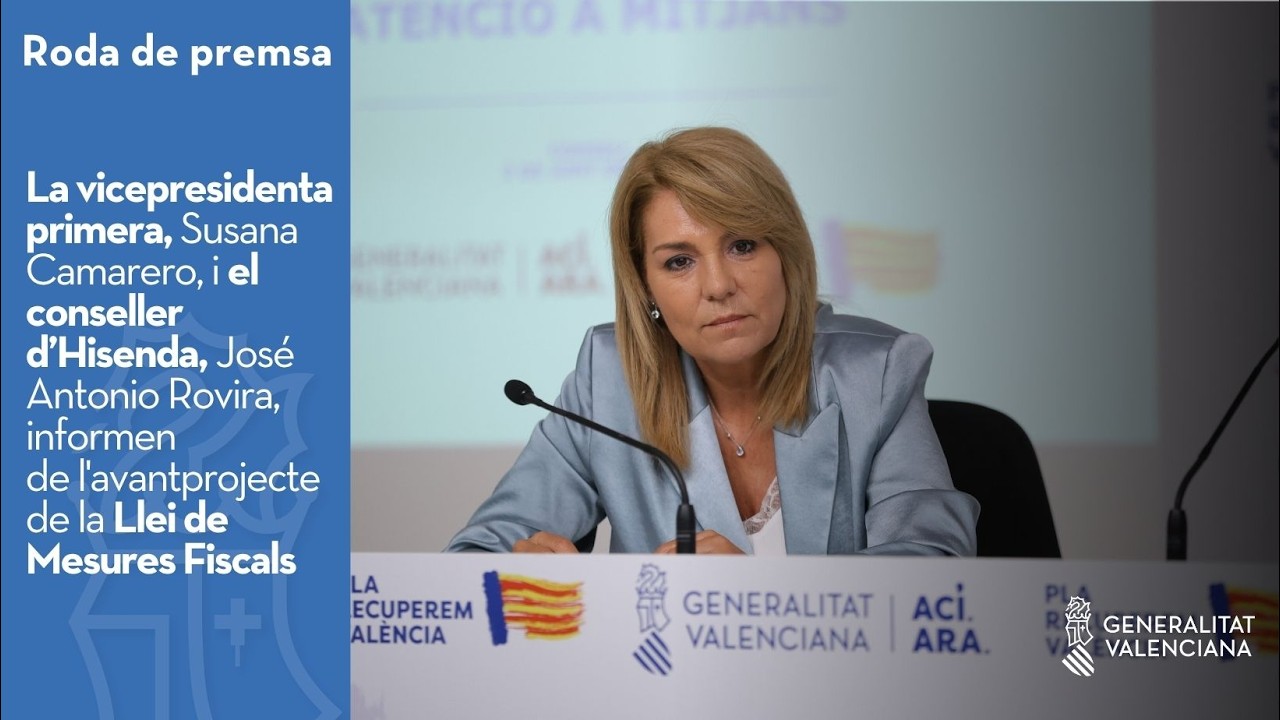 Directo: rueda de prensa tras el pleno del Consell