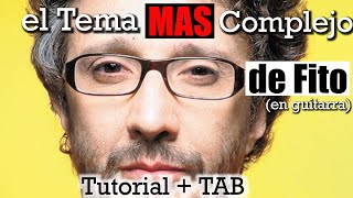 INÉDITO 👉 Tu Sonrisa Inolvidabe - Fito Páez // Tutorial AL DETALLE con TAB