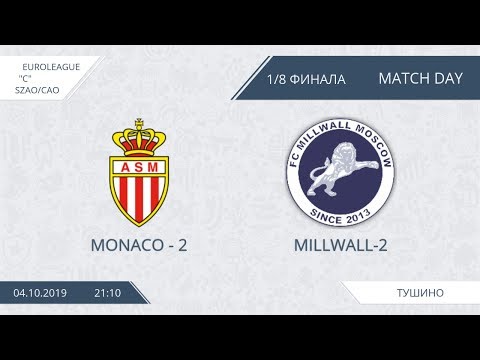 AFL19. EuroLeague. SZAO. Division C. Play-Offs.  Monaco - 2-Millwall-2