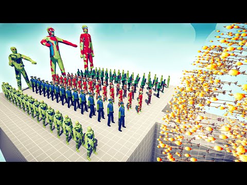 100x ZOMBIES + GIANT ZOMBIES vs EVERY GOD - Totally Accurate Battle Simulator