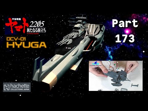 Hachette JP Space Combat Carrier Hyuga Part 173 - the substructure of the command tower!