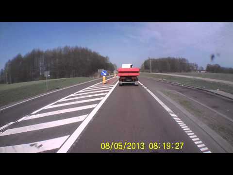 Szalony litwin DK 8 Sztabin - Augustów