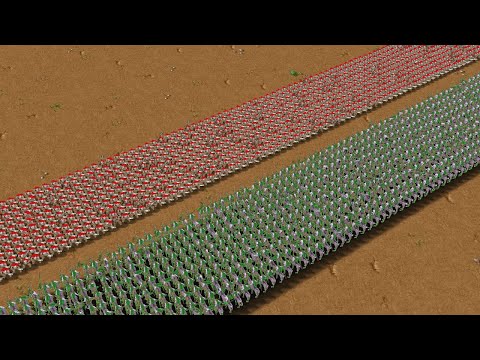 1000 Rifleman vs 1000 Dryad AllFullGrade