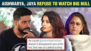 Abhishek's Reply To A Troll Who Insulted His Acting In Big Bull | Aishwarya, Jaya Refuse To Watch